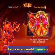 beto carrero world ingressos